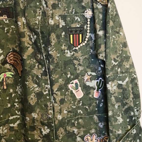 Women's Camo Camouflage Jacket - Picture 4 of 8